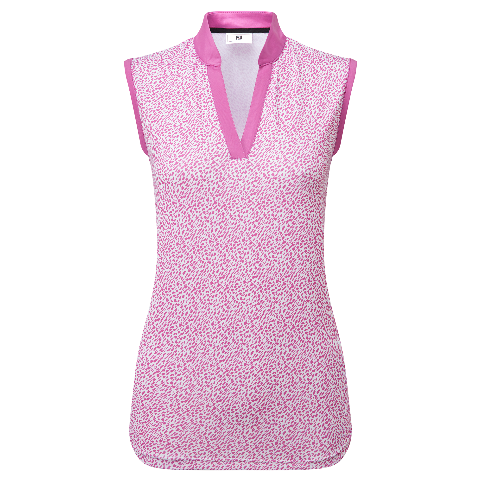 Animal Print Sleeveless Lisle