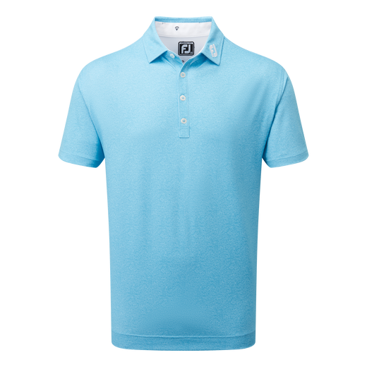 Texture Print Pique with Parachute Trim