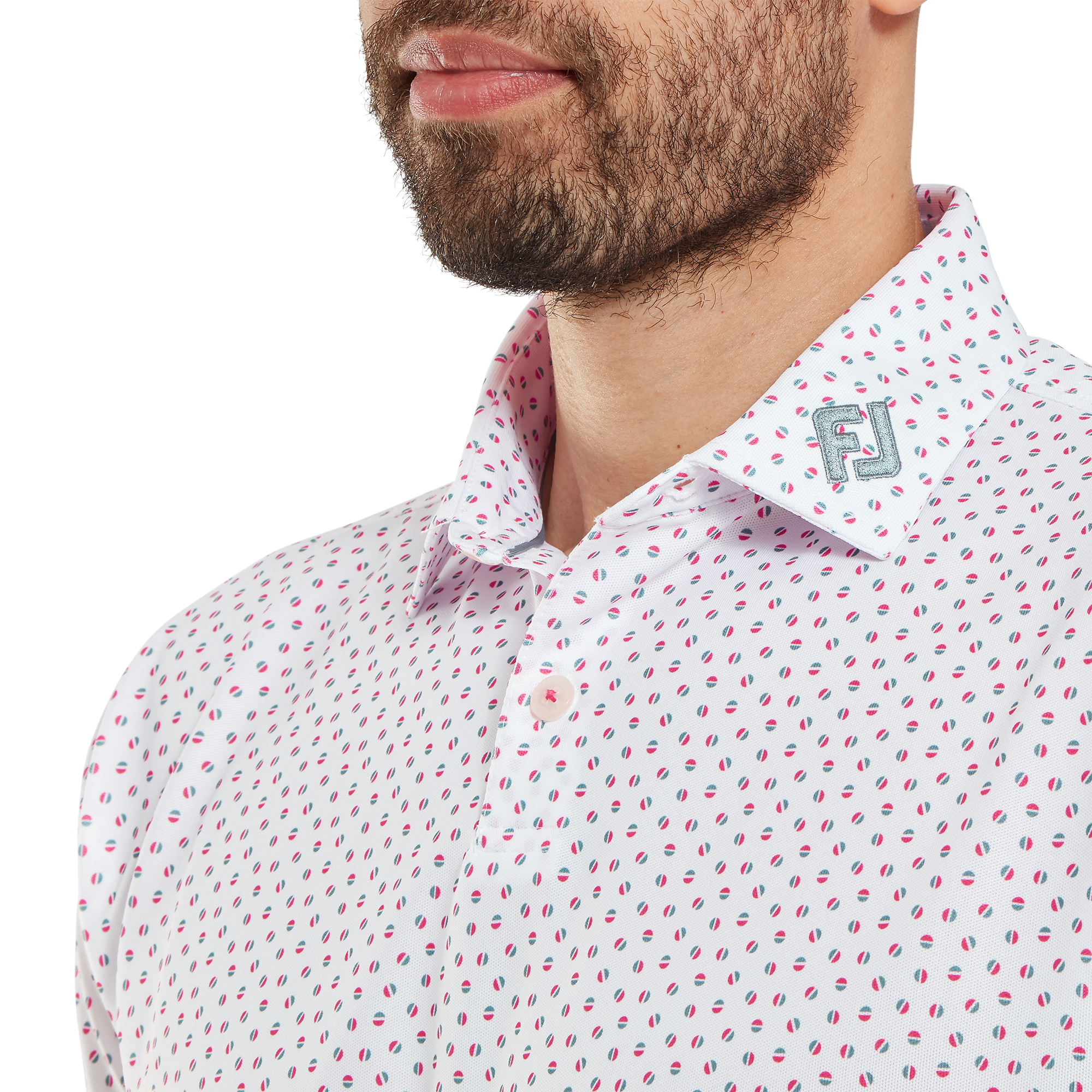 Bounce Print Pique