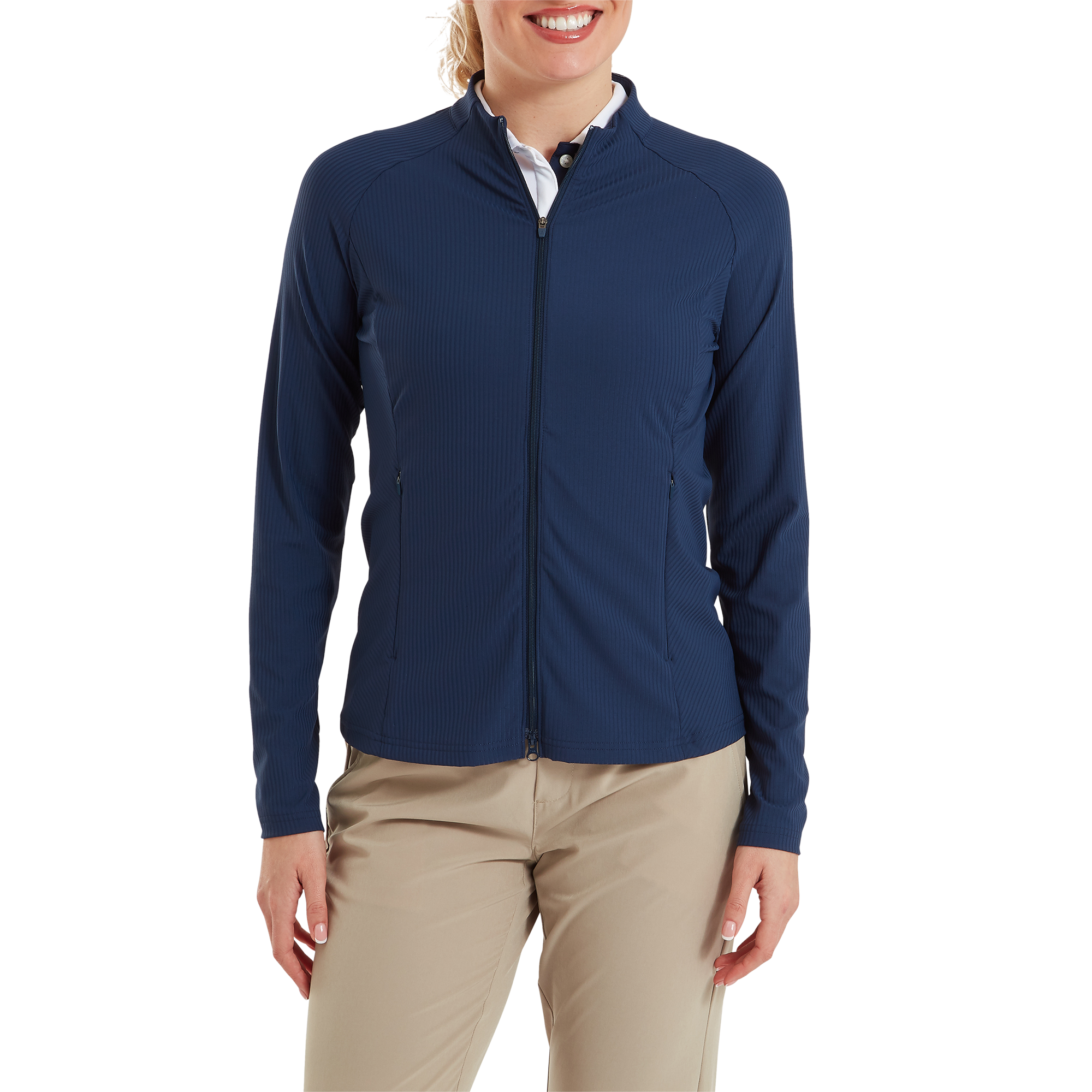 Full-Zip Rib Midlayer