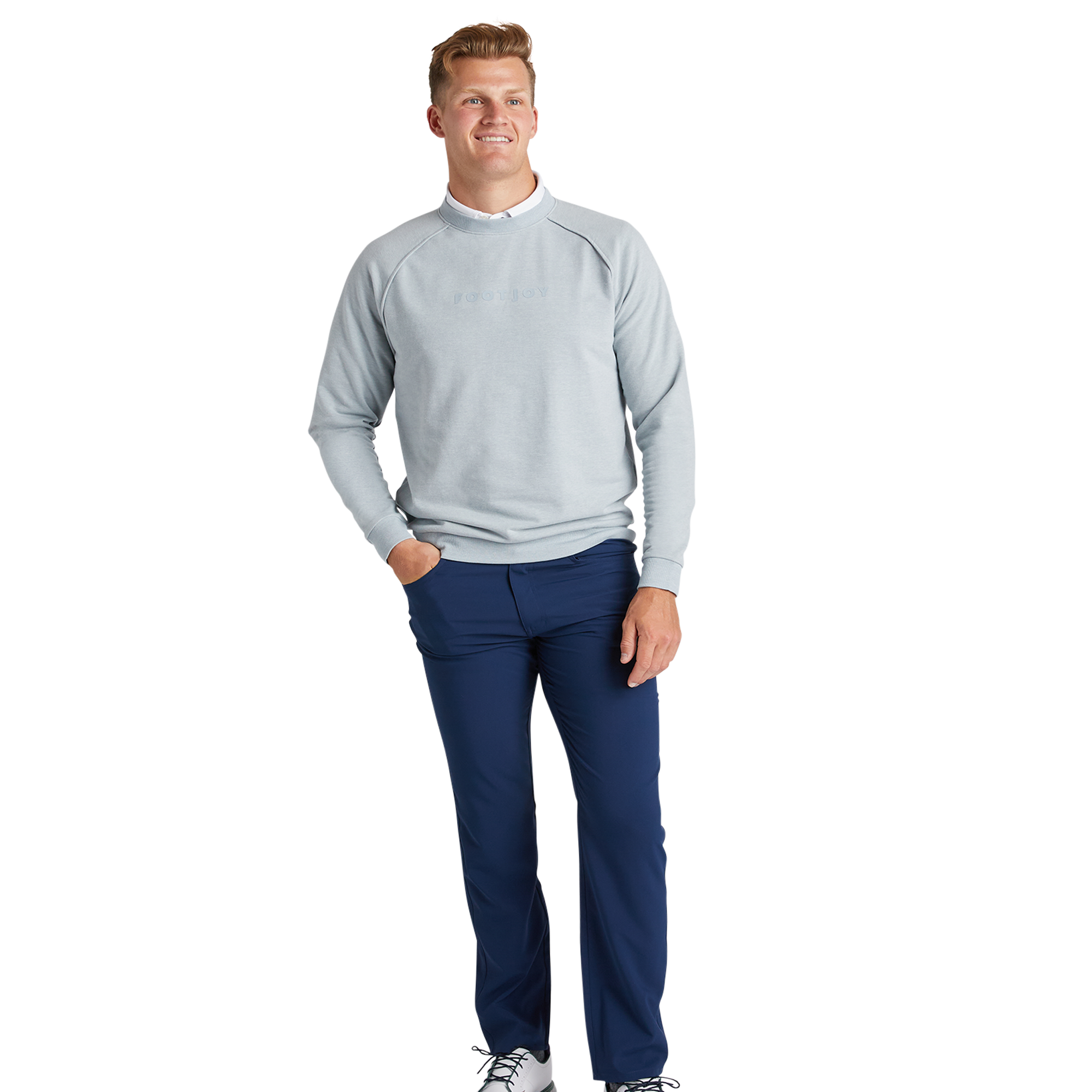 Rundhalsad pullover