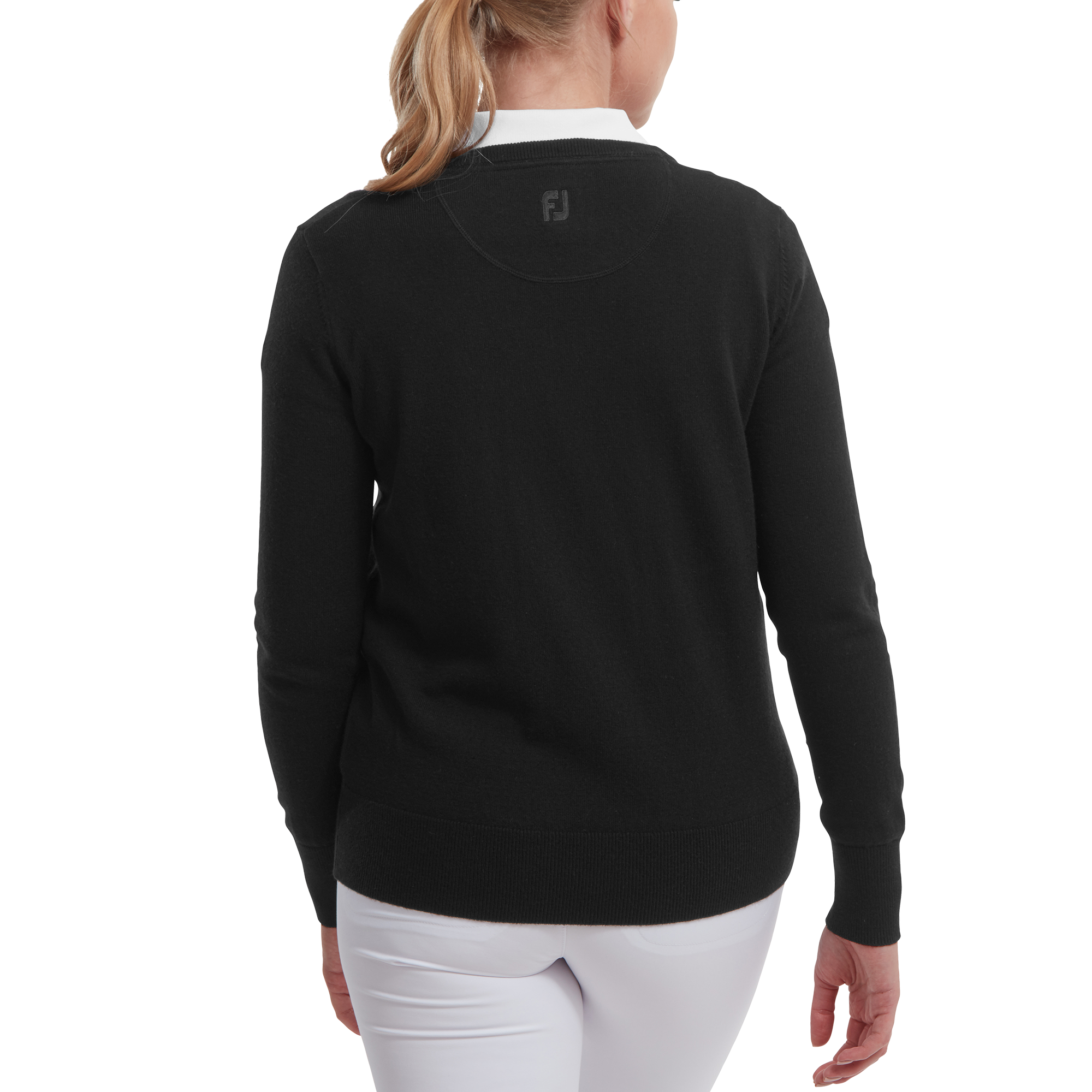 Wool Blend V-Neck Pullover