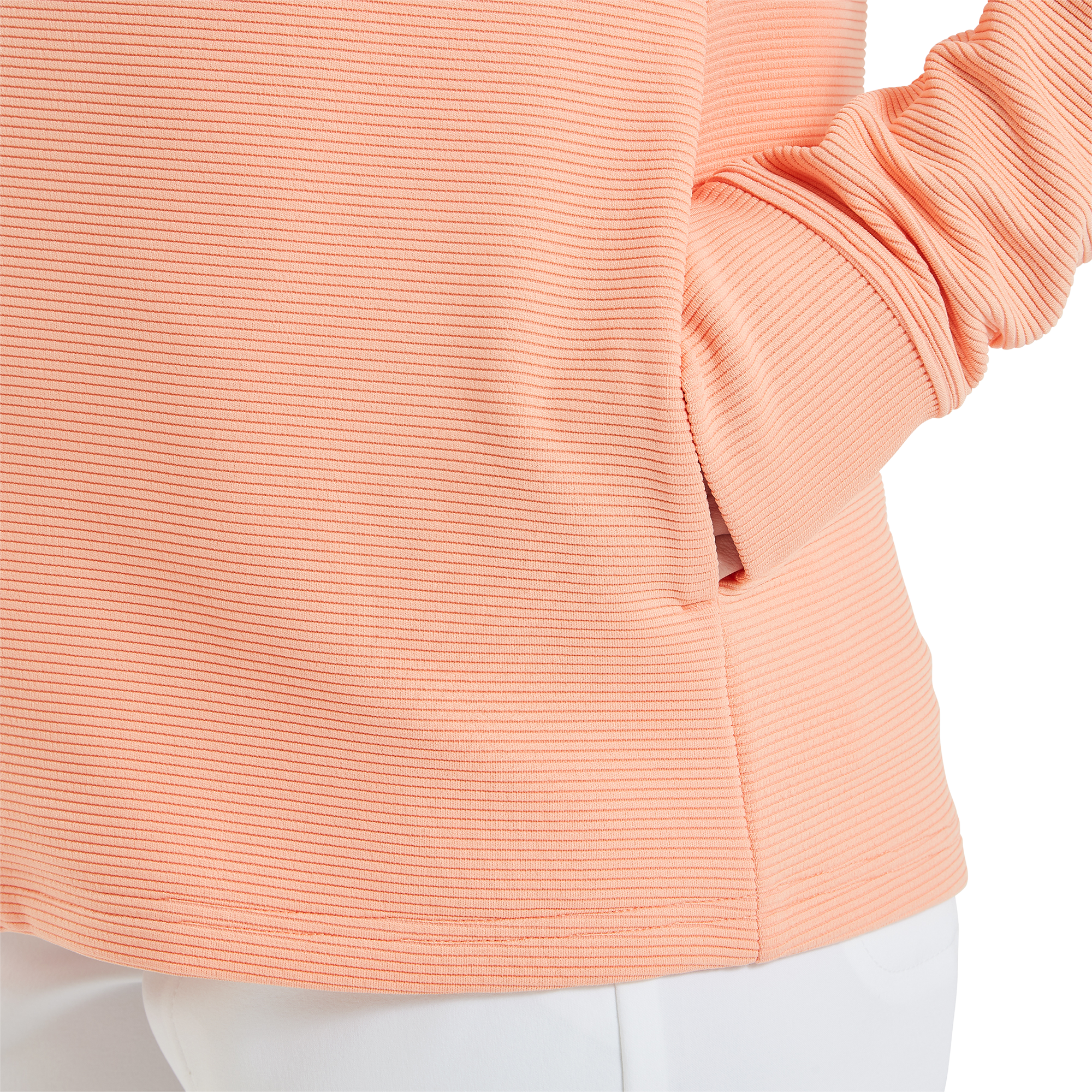 Full-Zip Ottoman Hoodie