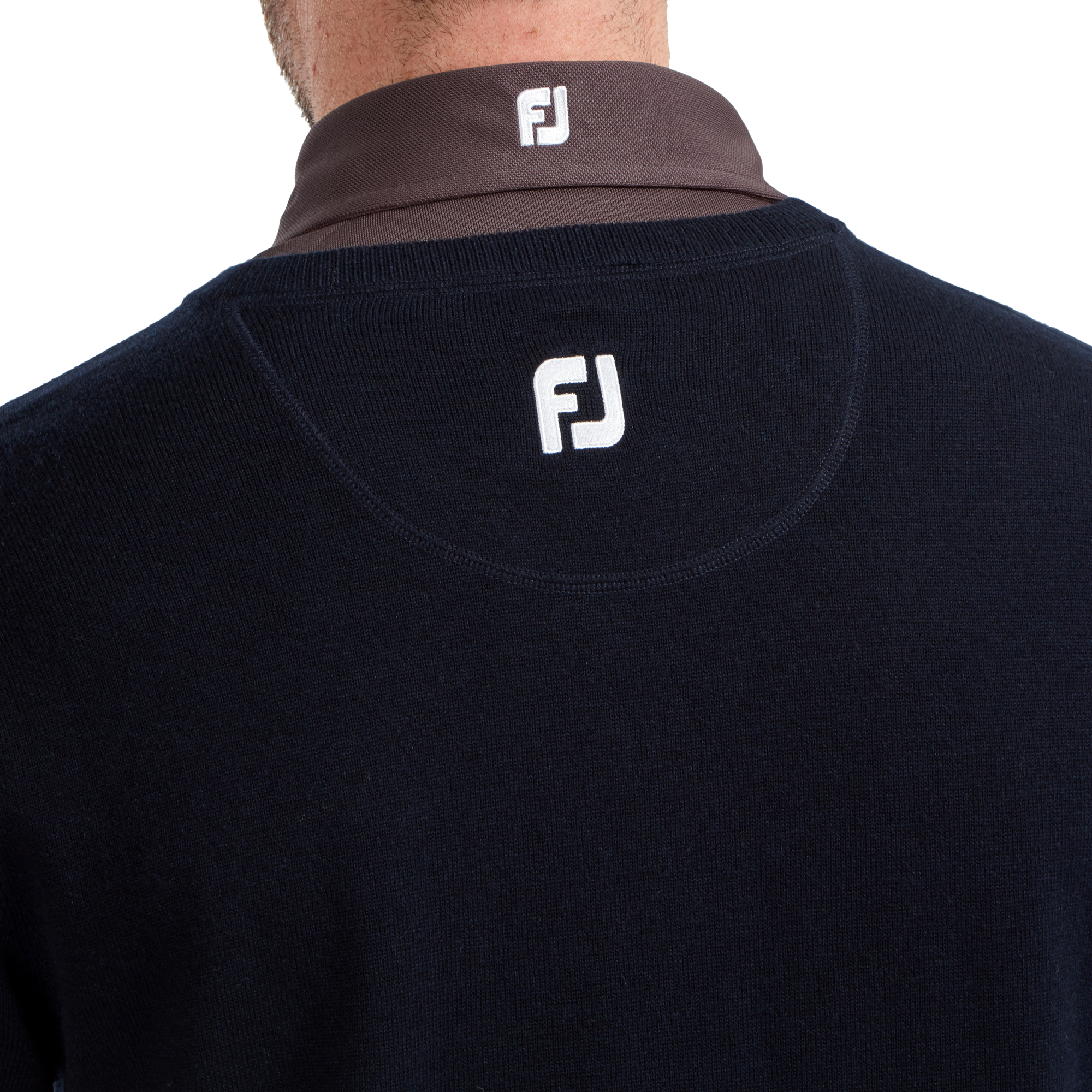 Wool Blend V-Neck Pullover