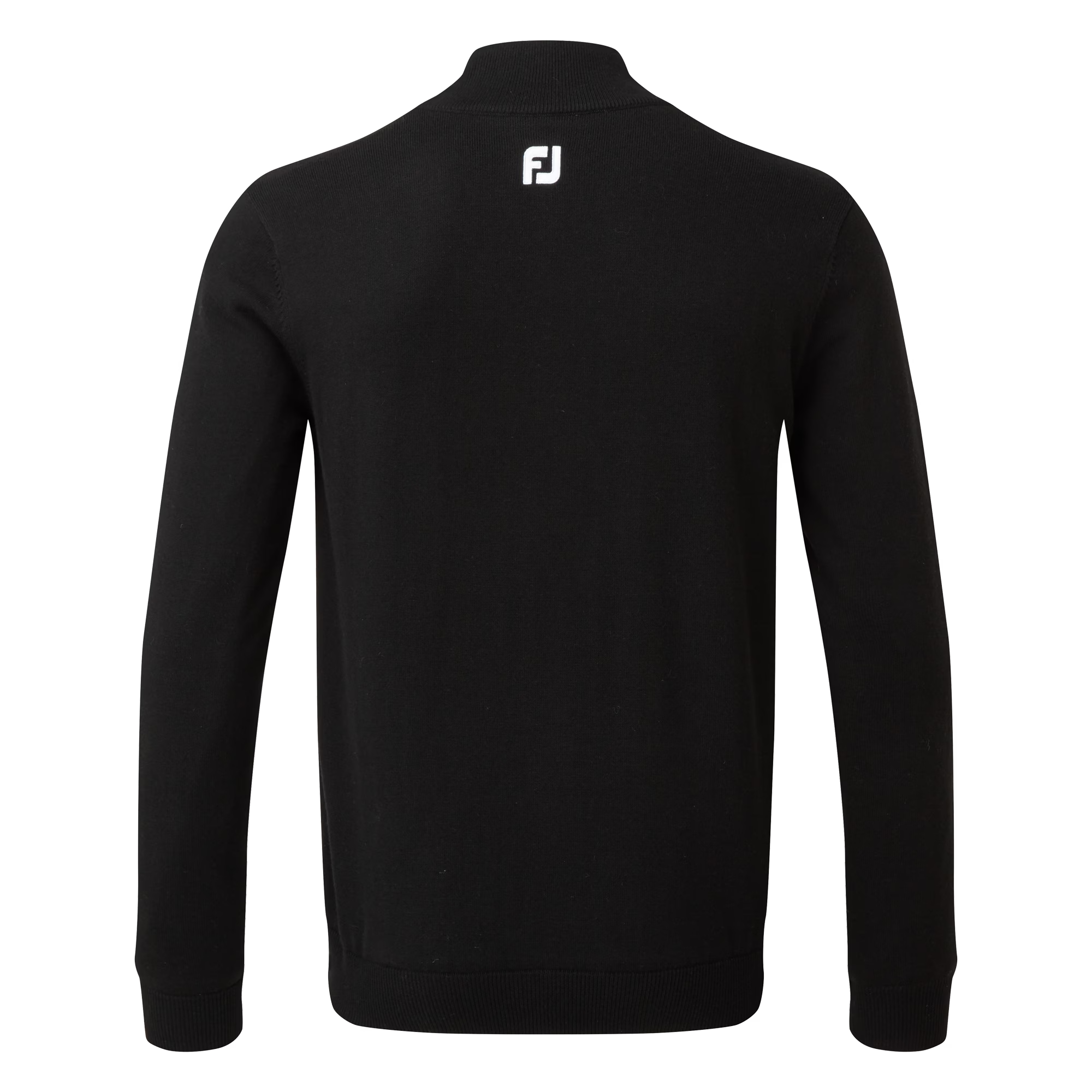 Wool Blend 1/2 Zip Lined Pullover