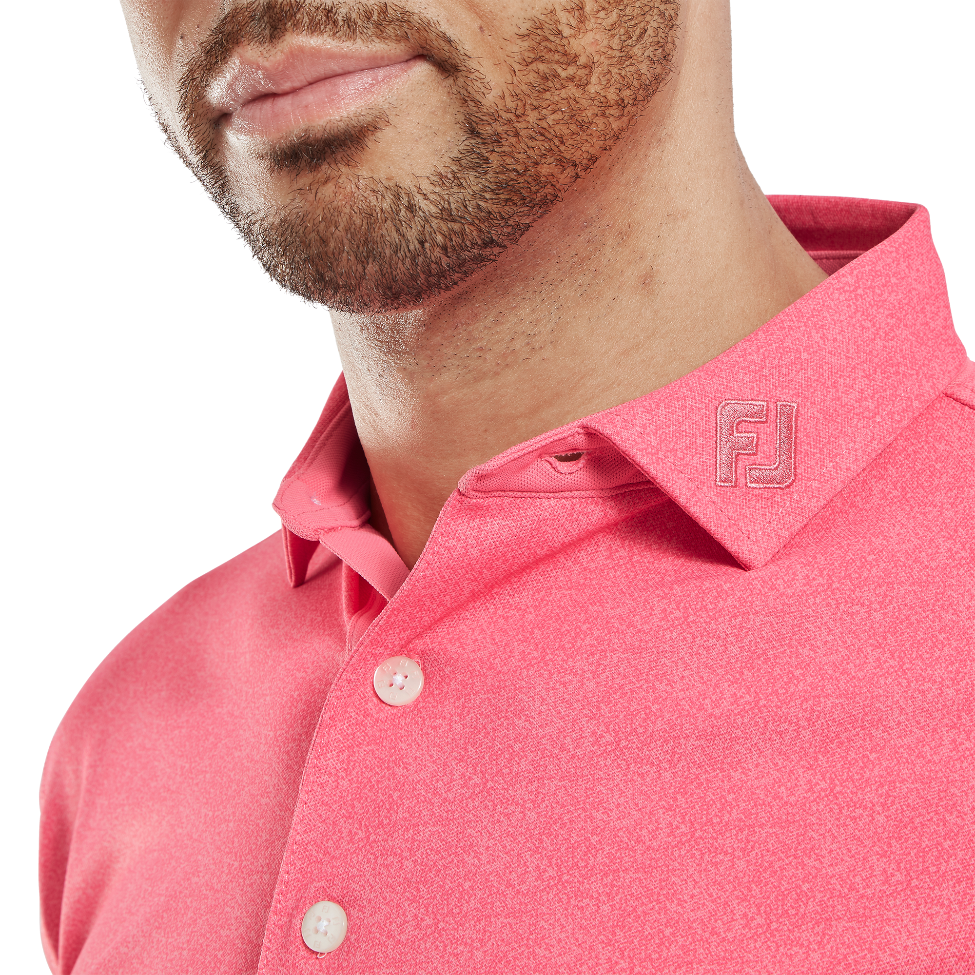 Speckle Print Pique